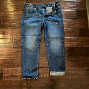 Like new button fly jeans